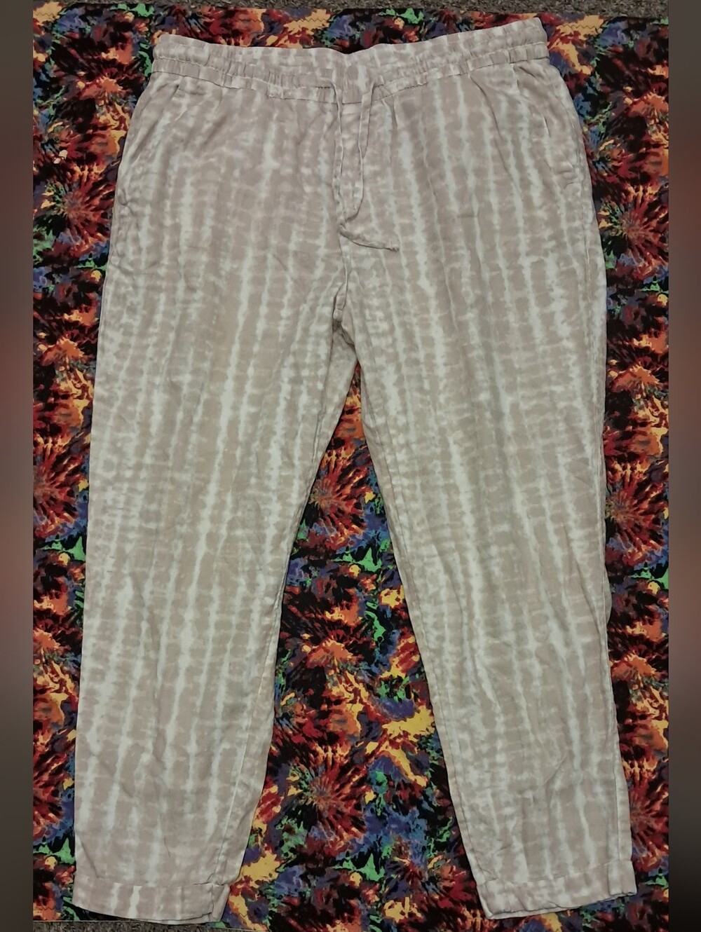 Old Navy Relax Fit Linen Blend Beach Vibe Pants